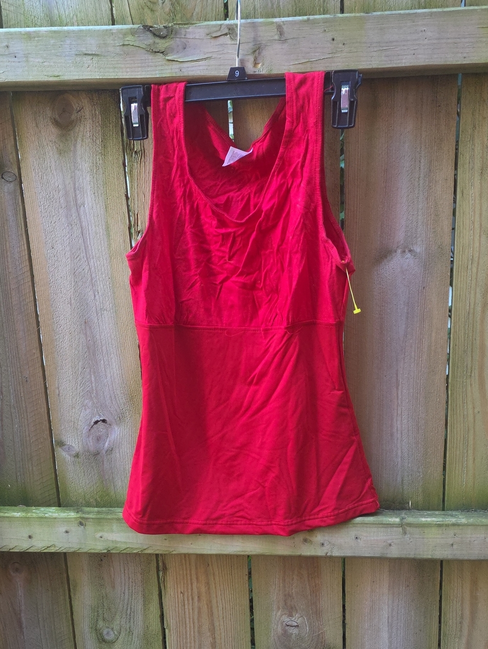 Red Sleeveless Women's Tank Top